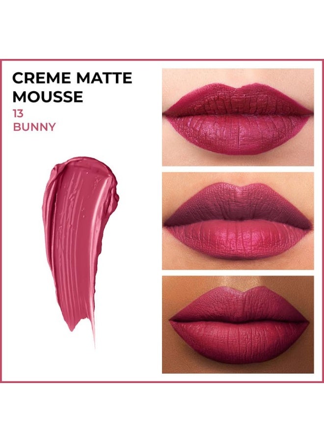 INSIGHT Crème Matte Mousse | Velvety Texture | Soft Matte Finish | Infused with Squalane | Lightweight & Long-Lasting Formula | Bunny - 6.5 g - Image 2